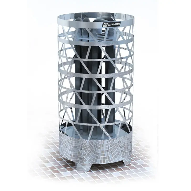 Электрическая печь для бани Ermak «Elektrа Tower», 15 кВт, 380 В - фото 1 - id-p116017264