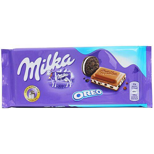 Milka Oreo 100 гр (22 шт в упаковке) ЕВРОПА