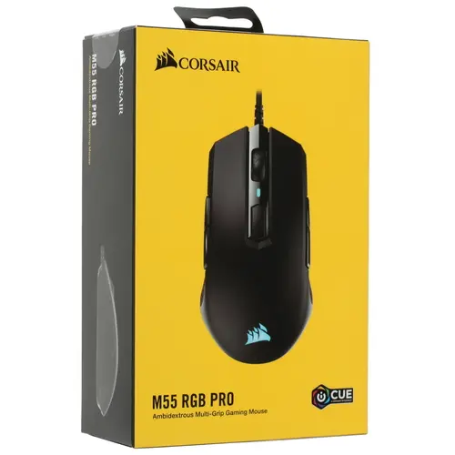 Мышь проводная Corsair M55 RGB Pro Ambidextrous (CH-9308011-EU) черный - фото 2 - id-p116017783