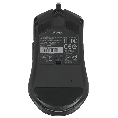 Мышь проводная Corsair M55 RGB Pro Ambidextrous (CH-9308011-EU) черный - фото 4 - id-p116017783