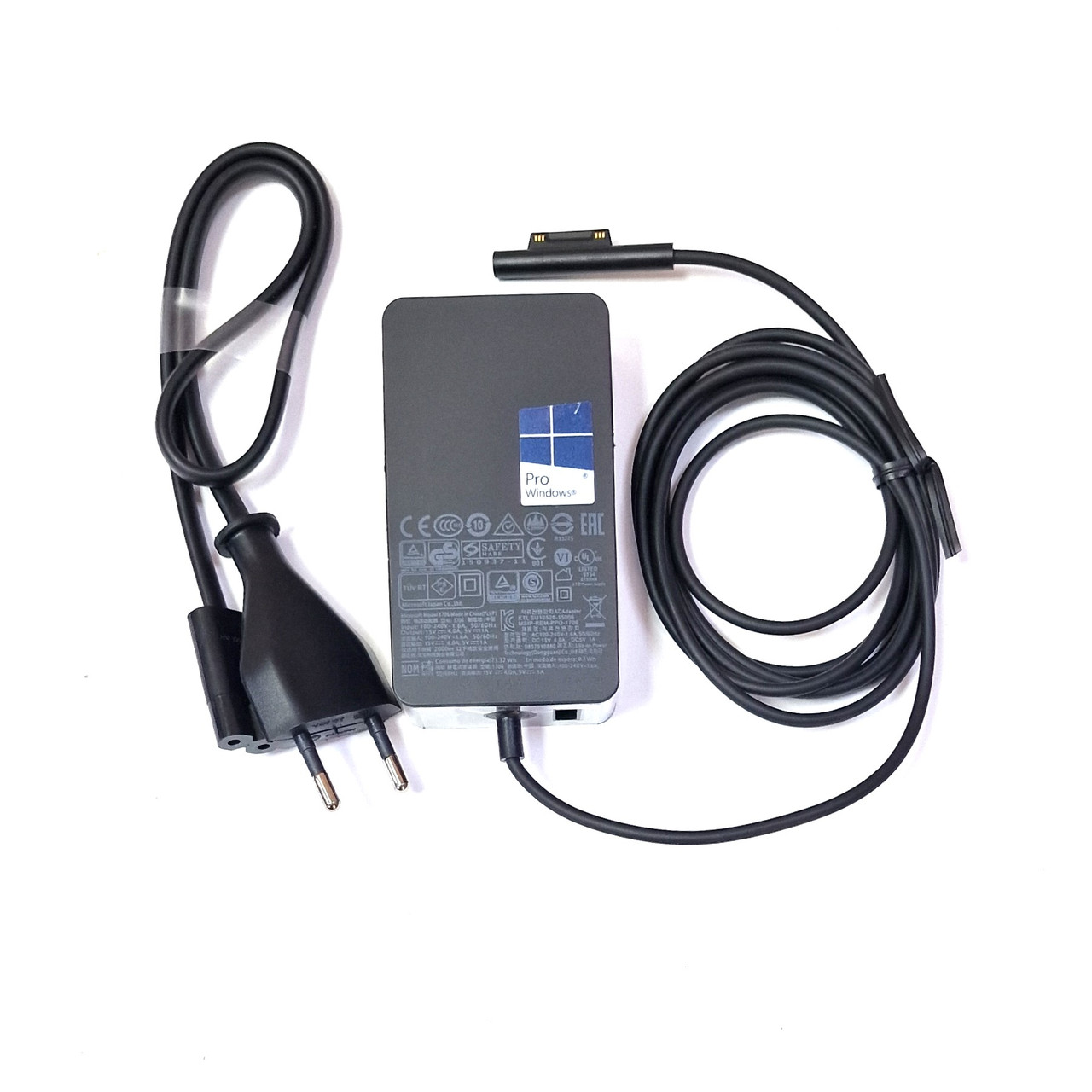Блок питания Microsoft Surface Pro 3/4/5.6 Pro7 Pro8 Pro9 Pro X, GO 1/2/3, 15V 4A, 5V 1A 65W, 1706 ORG