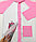 Дождевик детский полупрозрачный светло-розовый, фото 3