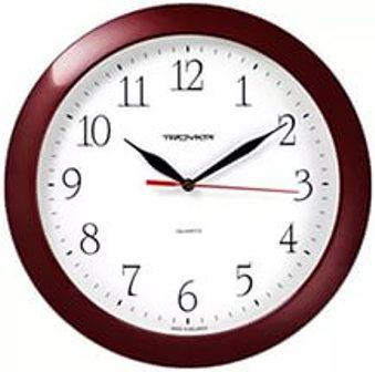 Часы d=290мм, круглые, белые, бородовый корпус, минеральное стекло Часпром - фото 1 - id-p116019459
