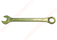 Ключ комбинированный, 13 мм, желтый цинк// СИБРТЕХ