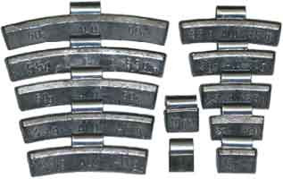 Балансировочные грузики для литых дисков - фото 1 - id-p116021182