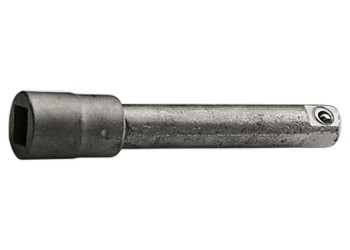 Удлинитель для воротка, 250 мм, с квадратом 12,5 мм, оцинкованный (НИЗ) Россия