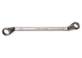 Ключ накидной коленчатый, 10х11 мм, хромированный SPARTA