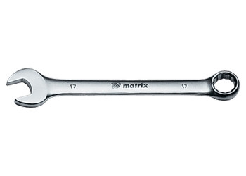 Ключ комбинированный, 8 мм, CrV, матовый хром MATRIX