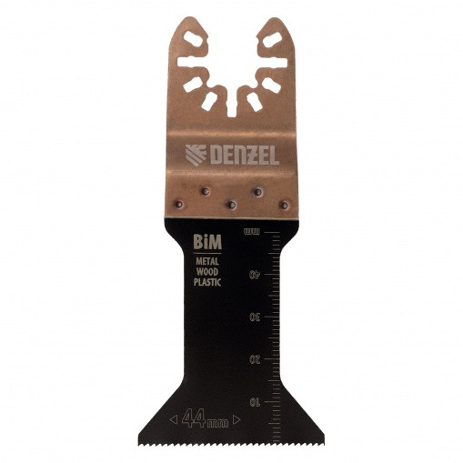 Насадка для МФИ режущая Т-образная, BiM, по металлу, дереву, пластику, 44 x 1.4 мм, мелкий зуб Denzel - фото 3 - id-p116023565
