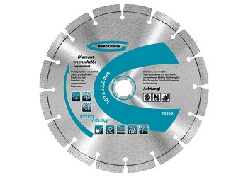 Диск алмазный ф180х22,2мм, лазерная приварка сегментов, сухое резание GROSS - фото 1 - id-p116023707