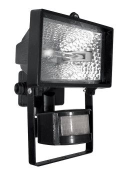 Галогеновый прожектор 150 W, с датчиком движения - фото 1 - id-p116024104