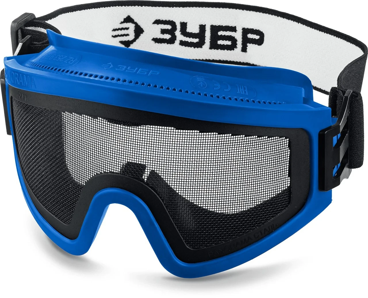 Защитные очки ЗУБР ПАНОРАМА СЕТКА экран из стальной мелкоячеистой сетки, Профессионал - фото 1 - id-p116024816