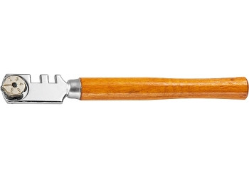 Стеклорез 6-роликовый с деревянной ручкой SPARTA - фото 1 - id-p116024450