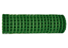 Заборная решетка в рулоне 1,8х25 м ячейка 60х60 мм - зеленый Россия