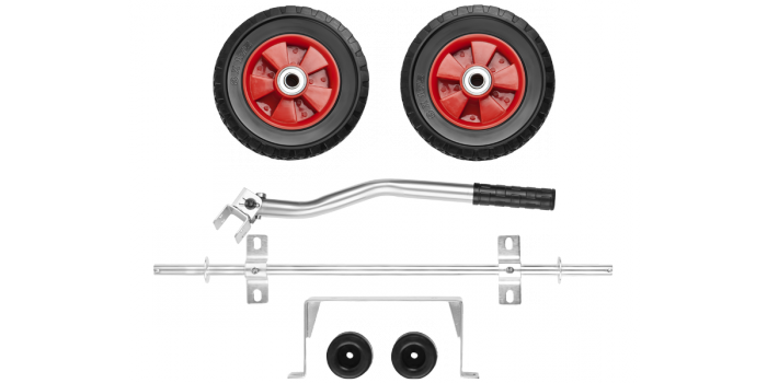 НАБОР ЗУБР: КОЛЕСА И РУКОЯТКА ДЛЯ ЭЛЕКТРОСТАНЦИЙ МОЩНОСТЬЮ ДО 3500ВТ