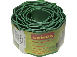 Бордюрная лента Grinda зеленый 10смх9м