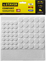 Накладки на мебельные ножки STAYER COMFORT, 40917-H98, цвет белый, 98 шт.