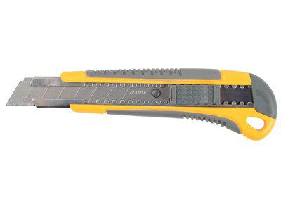 Нож с выдвижным сегмент. лезвием, пластмассовый Stayer Master (18мм) - фото 1 - id-p116032902