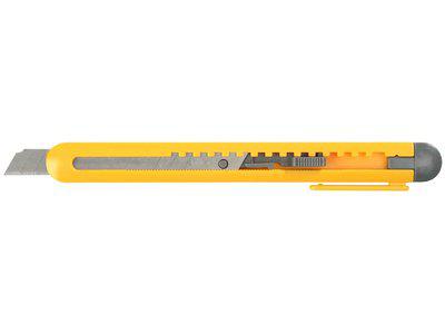 Нож с выдвижным сегментированным лезвием, пластмас Stayer Standard 0901 (9мм) - фото 1 - id-p116032906