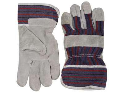 Перчатки рабочие комбинированные кожаные из спилка Stayer Master (XL) - фото 1 - id-p116032992
