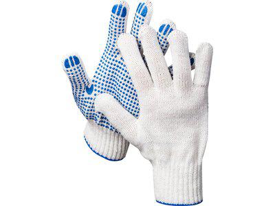 Перчатки трикотажные, с защитой от скольжения Dexx  (7 класс, х/б)