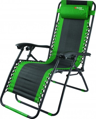 Кресло-шезлонг складное, многопозиционное 160 х 63,5 х 109 cм Camping Palisad - фото 1 - id-p116035519