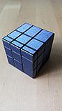 Кубик рубика зеркальный 3х3 blue синий | Qiyi, фото 3