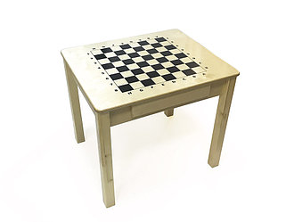 Шахматный стол L60 х B50