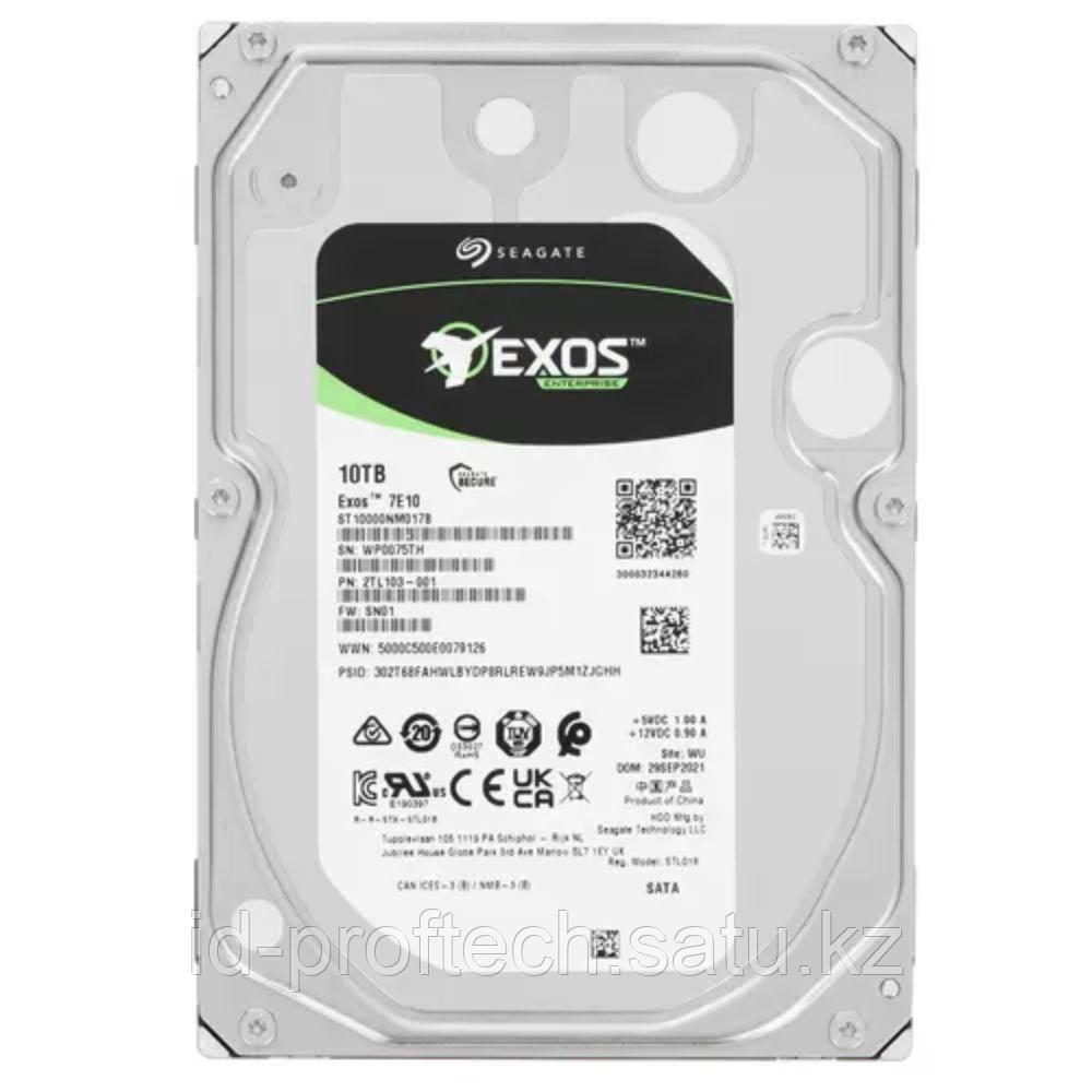 Жёсткий диск HDD 10 Tb SATA 6Gb-s Seagate Exos 7E10 ST10000NM017B 3.5* 7200rpm 256Mb