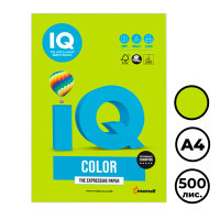 Бумага IQ Color Intensive, А4, 80 г/м2, 500 листов, зеленая липа - фото 1 - id-p116047187