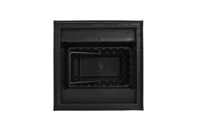 Жауынқабылдағыш пластик 300х300 жиынтықта (қара)