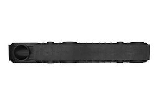 Лоток 100.125 h129 пластиковый (черный), фото 3
