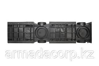 Лоток водоотвода ливневка 200.210 h214 пластиковый (черный), фото 3