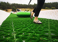 Модульное покрытие Ecoteck Snow для организации скатов и горок