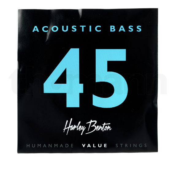 Комплект струн для акустической бас-гитары, бронзовые, Harley Benton Valuestrings A-Bass 45-105, фото 1