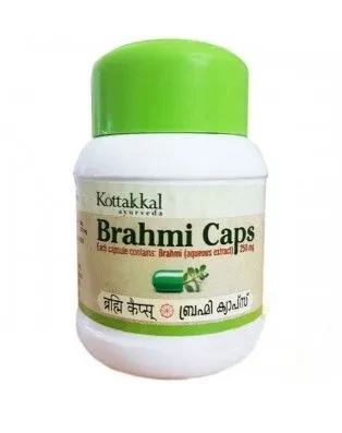 Брахми ( Brahmi Kottakkal ) для мозга и укрепление памяти 60 капсул - фото 1 - id-p116047840