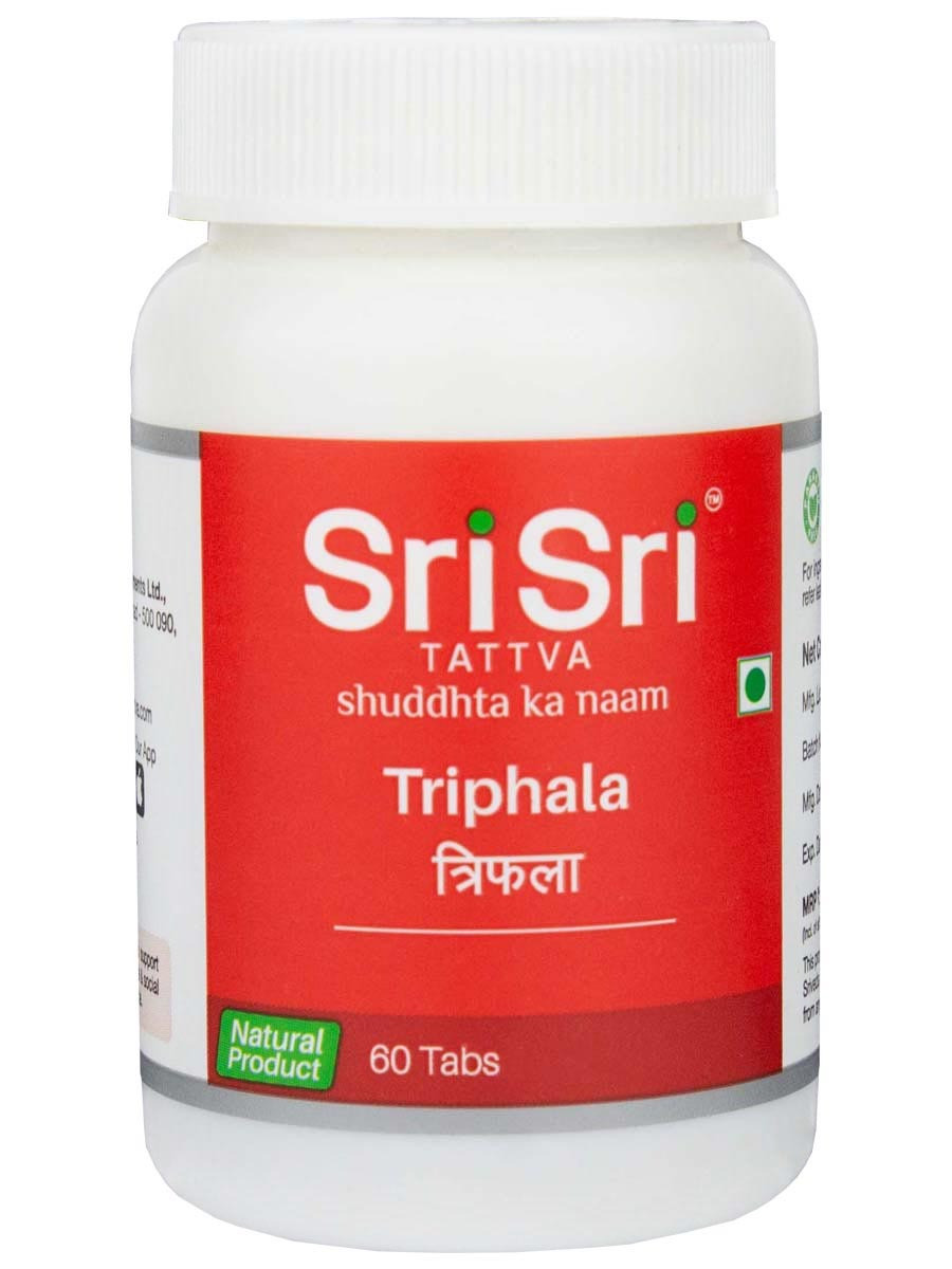 Трифала (Triphala Sri Sri ) средство для комплексного очищения организма 60 таб - фото 1 - id-p116047900