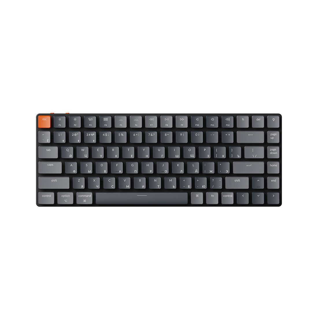 Клавиатура проводная+беспроводная Keychron K3 (K3-E3 Brown Switch) черный - фото 1 - id-p116049559