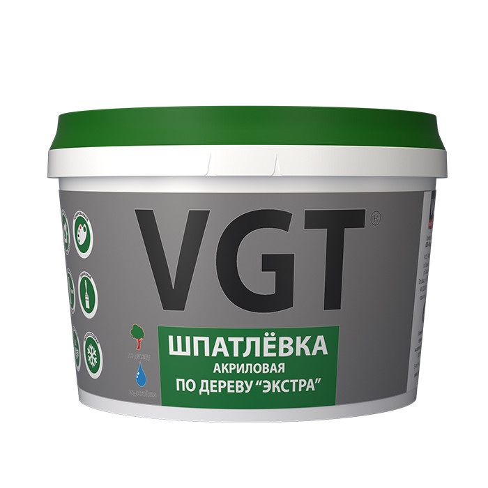 VGT ШПАТЛЕВКА «ЭКСТРА» ПО ДЕРЕВУ венге 0,3 - фото 1 - id-p116049631