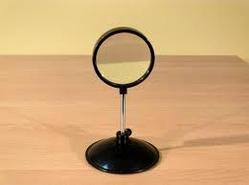 Линза на подставке с экраном 2283