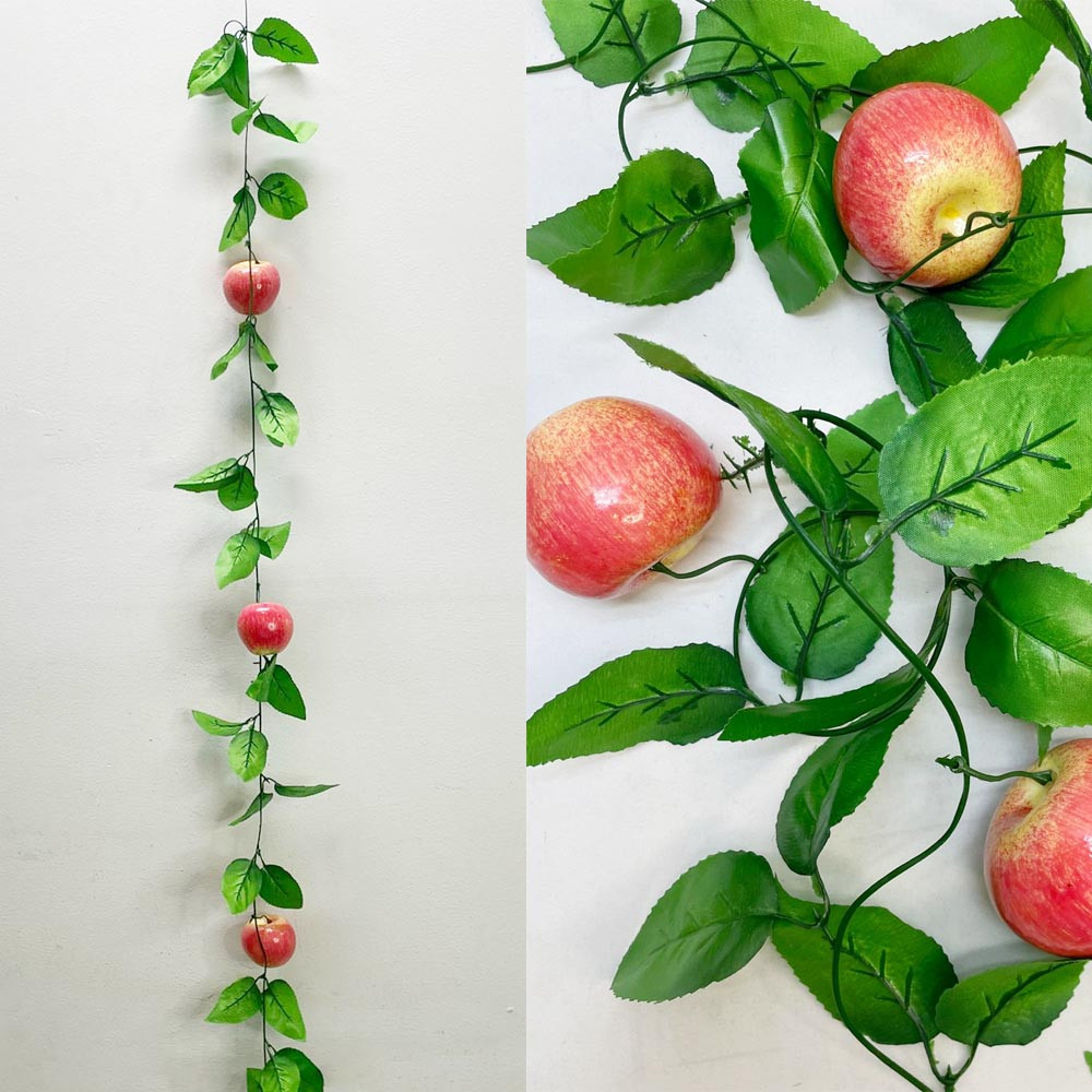 Искусственные фрукты яблоки 260 см подвесные красные - фото 1 - id-p116049685