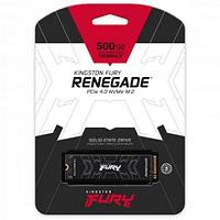 Kingston Fury Renegade SFYRSK/500G ішкі қатты дискісі (SSD (қатты күй), 500 ГБ, M.2, PCie)