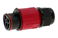 CAWP33-M INPIN Вилка кабельная 16A/250V/1P+N+E/IP68/D6-12 мм безвинтовые контакты