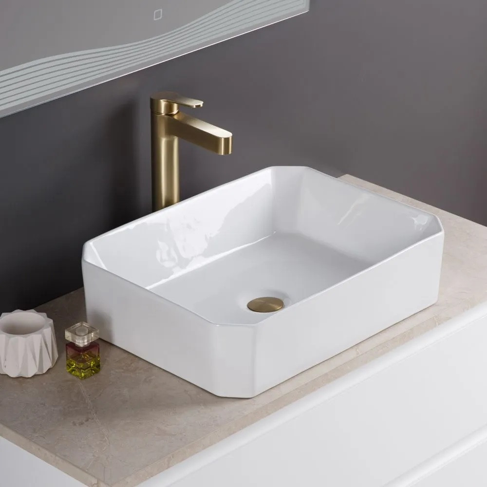 Раковина накладная BelBagno BB1386 49см