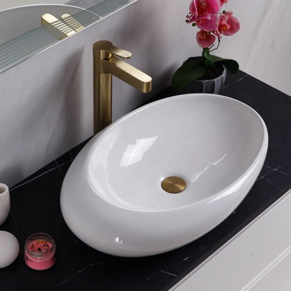 Раковина накладная BelBagno BB1396 57см