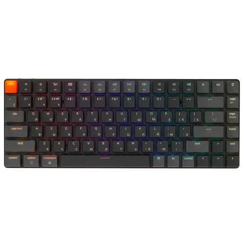 Клавиатура проводная+беспроводная Keychron K3 (K3-E3 Brown Switch) черный - фото 2 - id-p116049559
