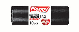 Мешки для мусора Floppy 240л., 10шт/упак, плотность 40 микрон (Турция)