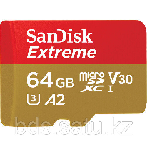Карта памяти SanDisk Extreme 64gb(170/80) UHS-I microSDXC