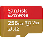 Карта памяти SanDisk Extreme 256gb(190/130) UHS-I microSDXC