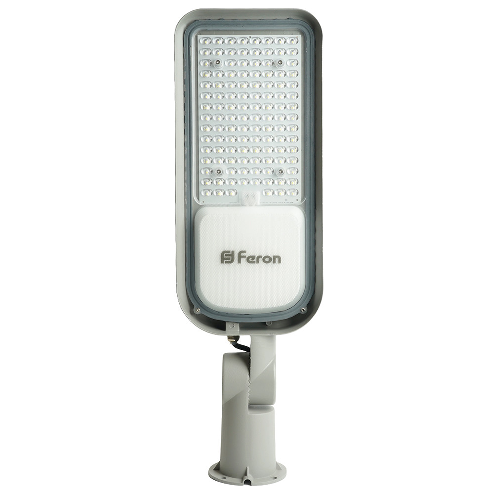 Светодиодный уличный консольный светильник Feron SP3060 80W 6400K 100-265V/50Hz, серый, фото 1